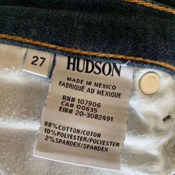 Skinny Dark-was Hudson Jeans - Picture 4 of 4